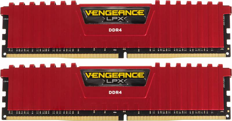 DDR4 8GB KITof2 PC-17000 2133MHz Corsair Vengeance LPX  (CMK8GX4M2A2133C13R) CL13 RTL