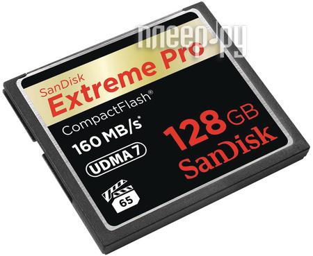 Compact Flash Card 128Gb SanDisk Extreme Pro (SDCFXPS-128G-X46) RTL