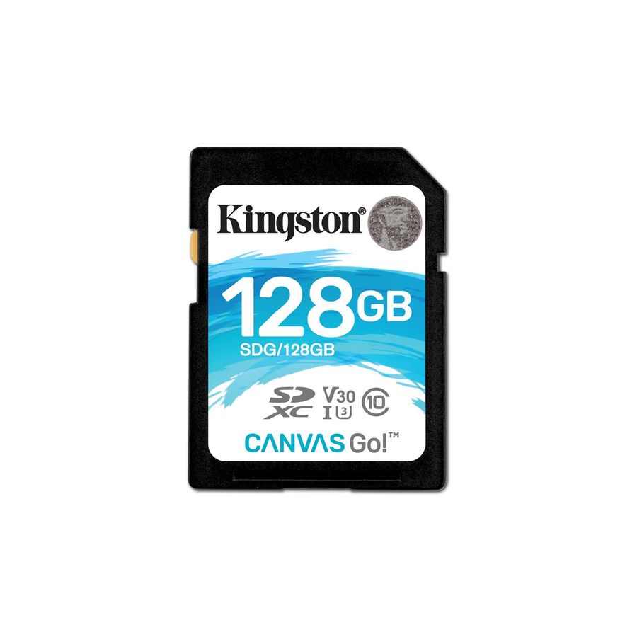 SD 128 Gb Kingston Canvas Go! Class 10 SDXC (SDG/128GB) RTL