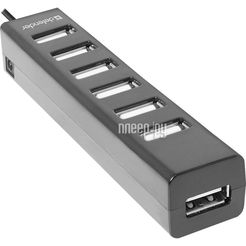 USB HUB Defender Quadro Swift (83203) (разветвитель 7xUSB2.0)