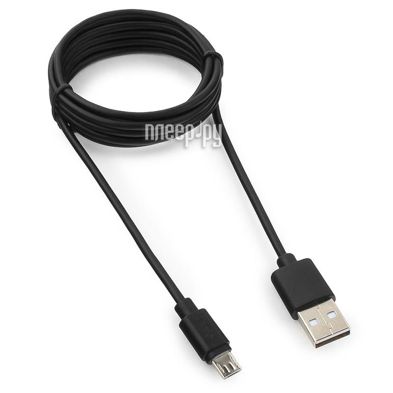 Кабель USB 2.0 Am-microB 1,8m Гарнизон (GCC-mUSB2-AMBM-1.8M)