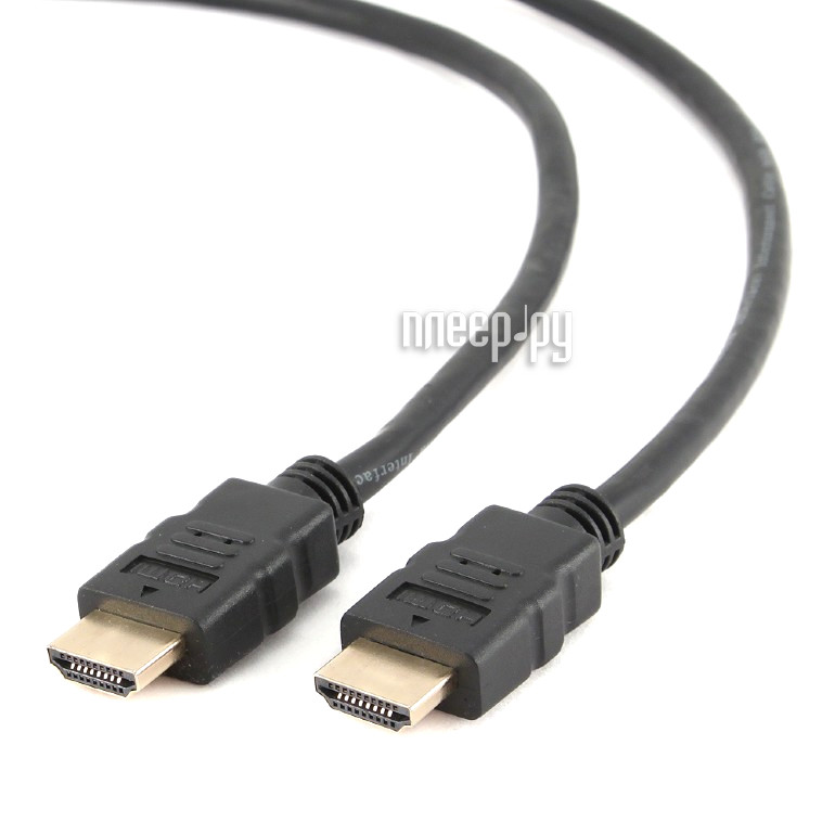 Кабель HDMI- HDMI Gembird 4.5m ver2.0, (CC-HDMI4-15), позолоченные контакты, Black
