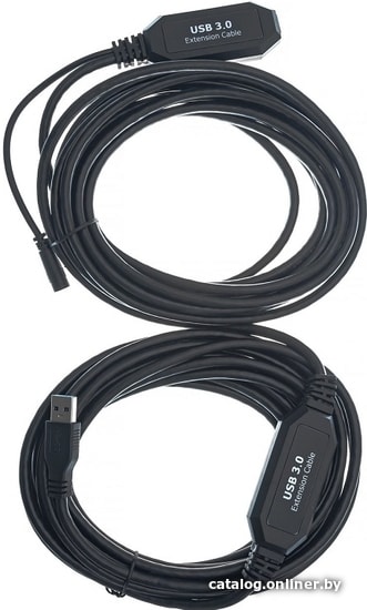 Кабель USB 3.0 Am-Af 10m (удлинитель) VCOM (CU827-10M), активный