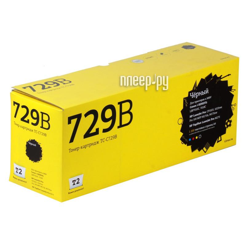 Картридж T2 TC-C729B Black для Canon i-SENSYS LBP7010C/HP LJ Pro CP1025