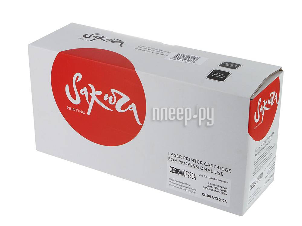 Картридж Sakura SACE505A/CF280A для HP CE505A/CF280A