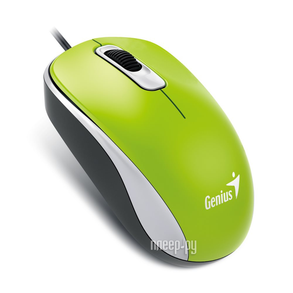 Mouse Genius DX-110 USB Green
