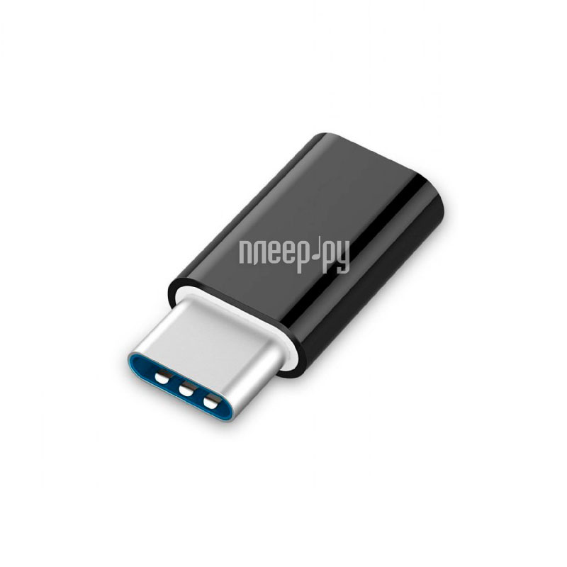 Переходник USB2.0 TypeC-MicroUSB Gembird (A-USB2-CMmF-01)