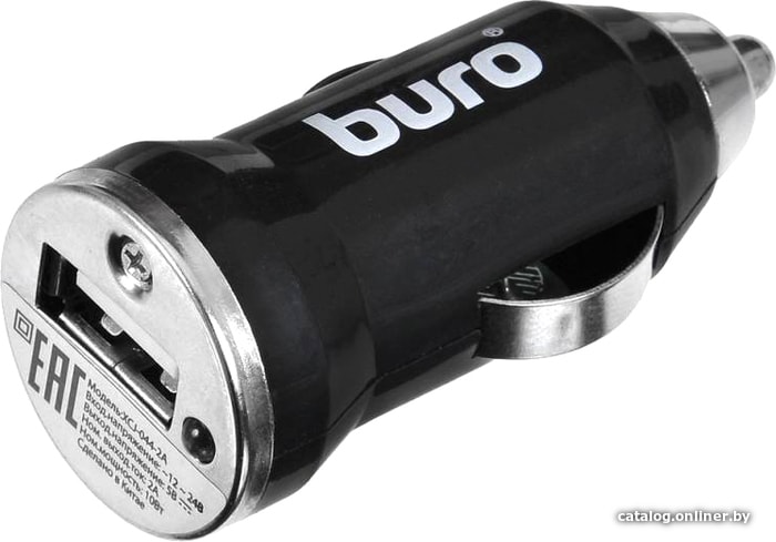 Автомобильное зарядное устройство Buro XCJ-044-2A Black