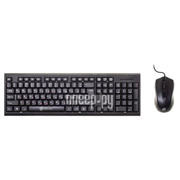 Клавиатура + мышь Oklick 620M Black USB