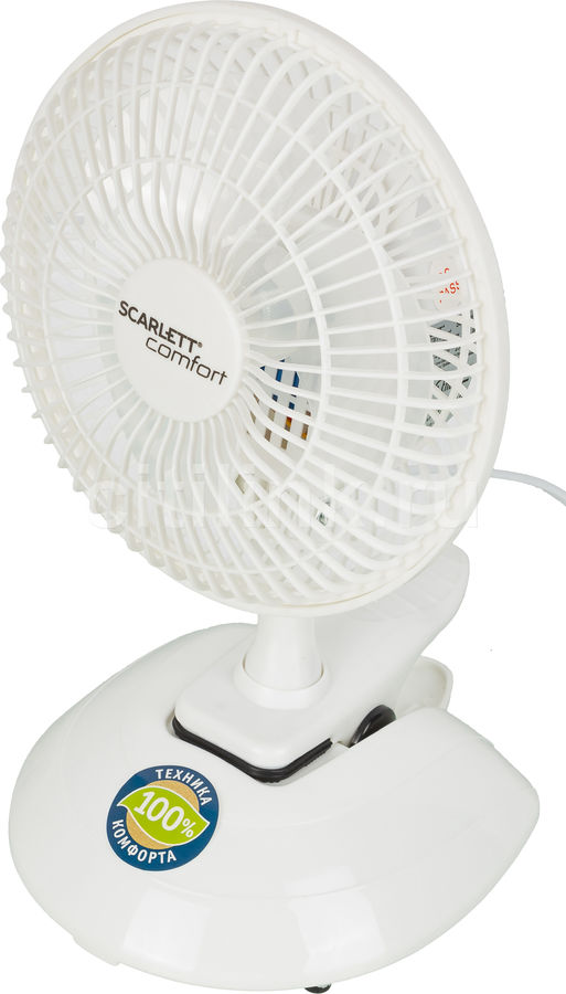 Бытовой вентилятор Scarlett SC-DF111S01 настольный осевой (вентилятор-клипса) скорости: 2