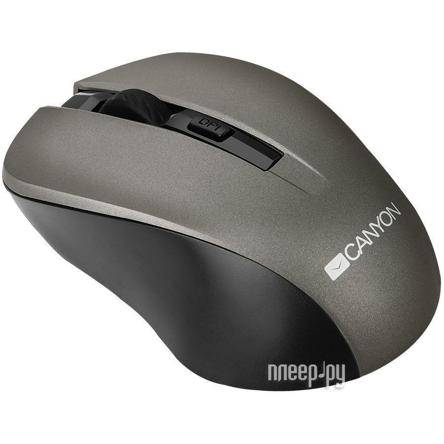 Mouse Wireless Canyon CNE-CMSW1G Gray