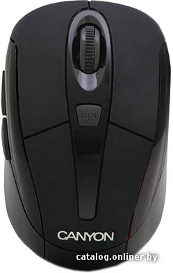 Mouse Wireless Canyon CNR-MSOW06B Black