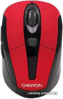 Mouse Wireless Canyon CNR-MSOW06R Red