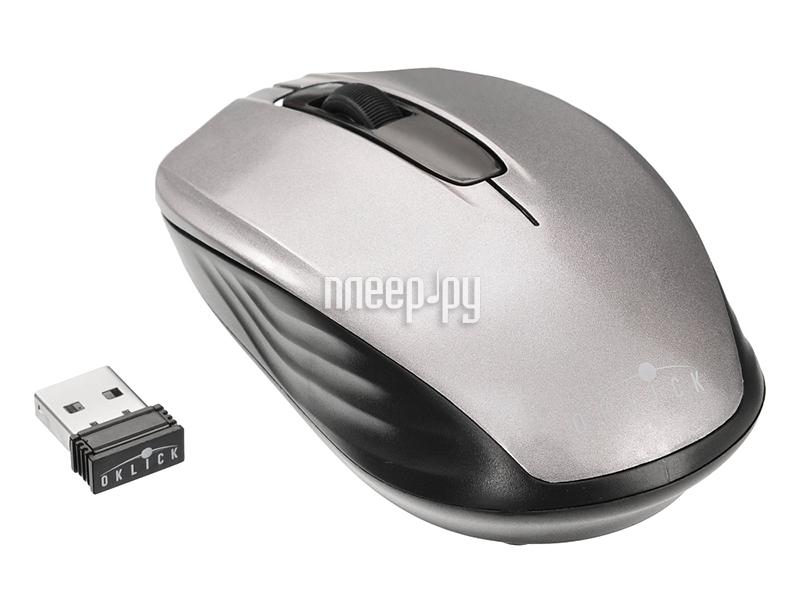 Mouse Wireless Oklick 475MW Black-Gray