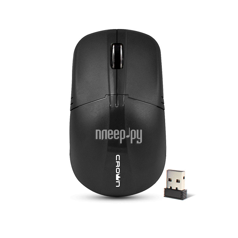 Mouse Wireless Crown CMM-932W Black