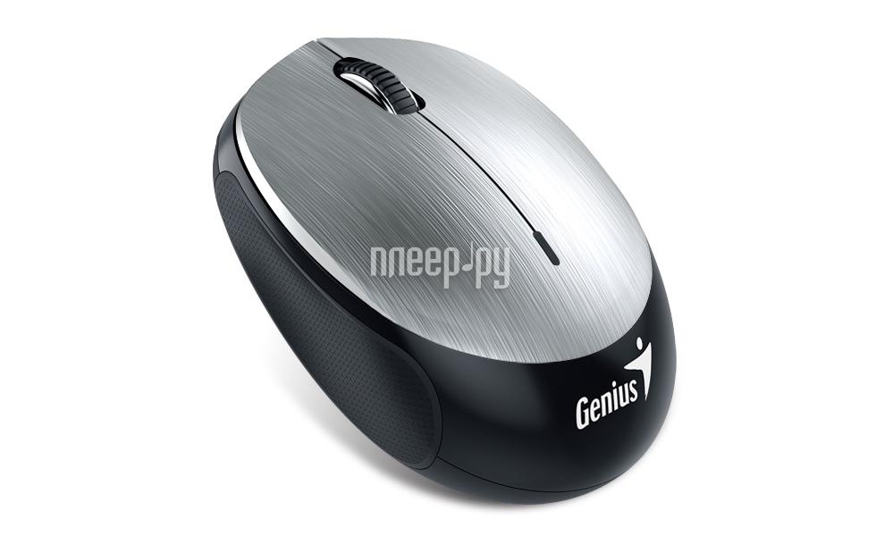 Mouse Wireless Genius NX-9000BT V2, Silver RTL