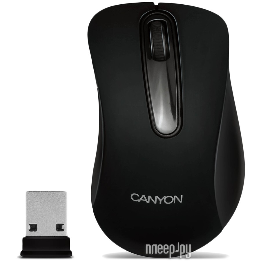 Mouse Wireless Canyon CNE-CMSW2 Black