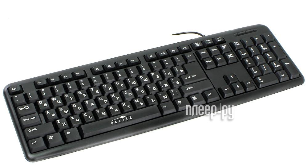 Клавиатура Oklick 180M USB Black