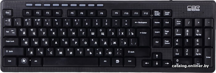 Клавиатура CBR KB 111M Black
