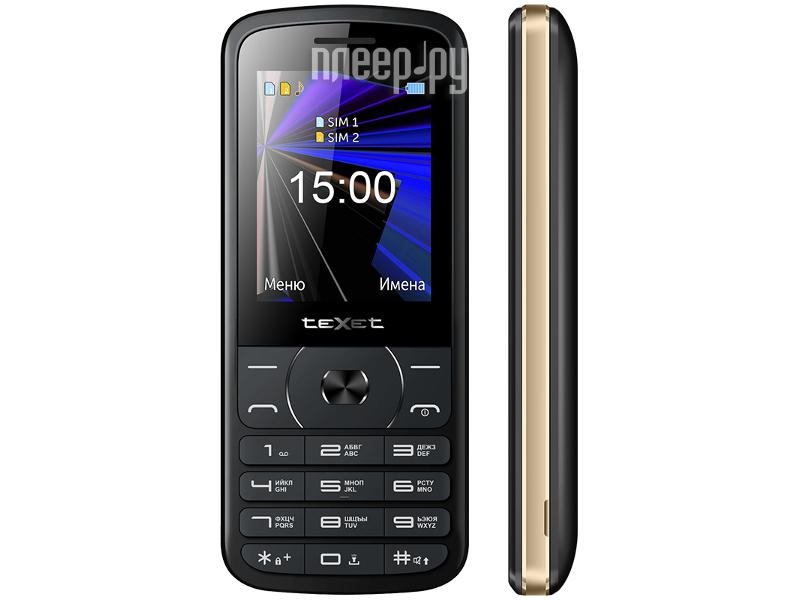 Мобильный телефон teXet TM-D229 Black