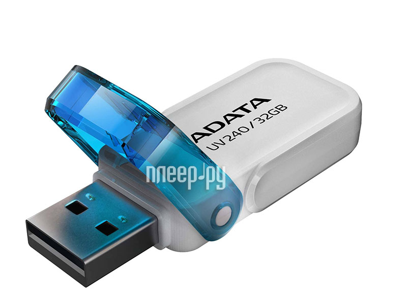 32 Gb A-Data Choice UV240 White (AUV240-32G-RWH), USB 2.0
