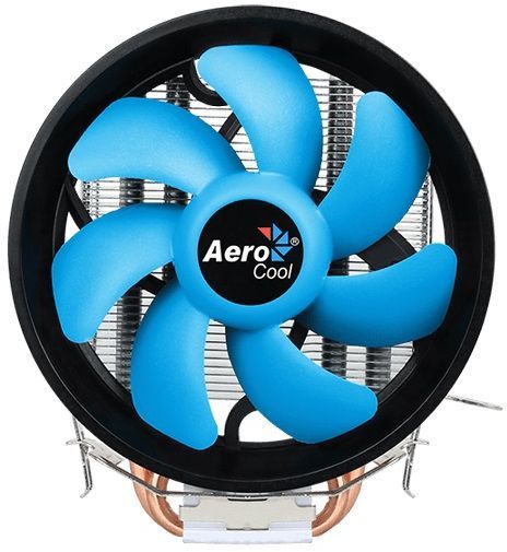 Кулер AeroCool Verkho 2 Plus (S-1156/1155/1150/1366/775/AM4/AM3+, PWM 4pin, 1000-2000 RPM, TDP 115W) RTL