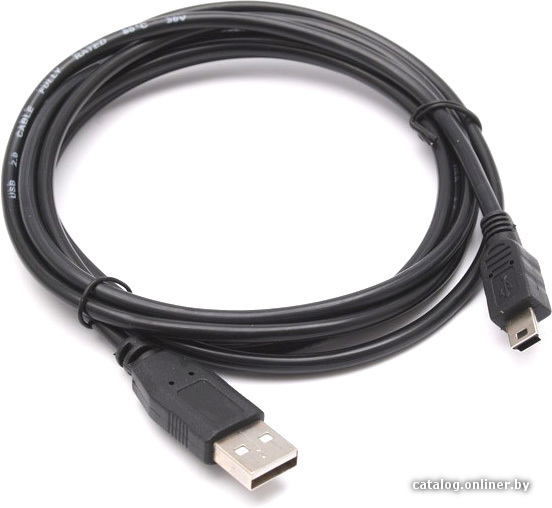 Кабель USB 2.0 Am-miniB 1.0m 5bites (UC5007-010C) 