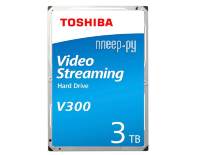 HDD 3.5" SATA-III Toshiba 3TB Video V300 (HDWU130UZSVA) 5940RPM 64Mb 6Gb/s