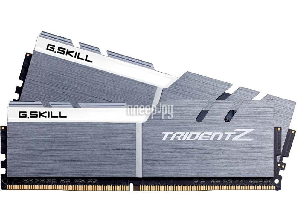 DDR4 16GB KITof2 PC-25600 3200MHz G.Skill Trident Z (F4-3200C16D-16GTZSW) CL16 RTL