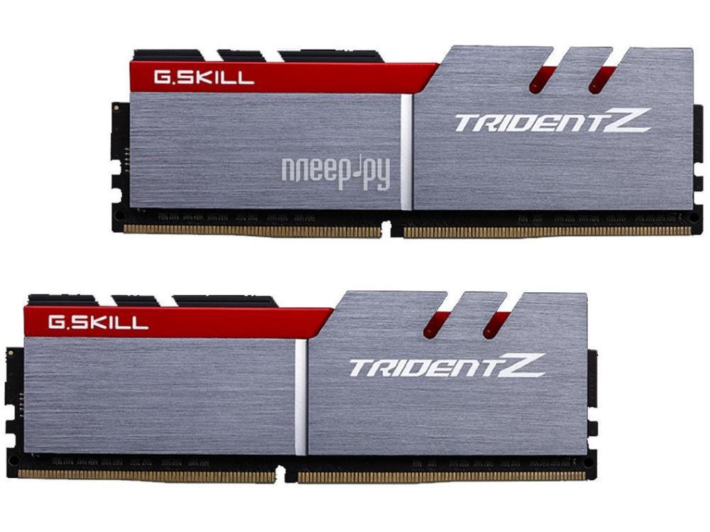 DDR4 32GB KITof2 PC-25600 3200MHz G.Skill Trident Z (F4-3200C16D-32GTZ) CL16 RTL