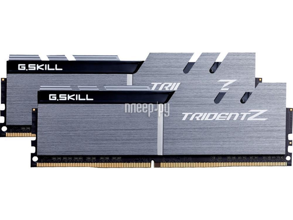 DDR4 32GB KITof2 PC-25600 3200MHz G.Skill Trident Z (F4-3200C16D-32GTZSK) CL16 RTL