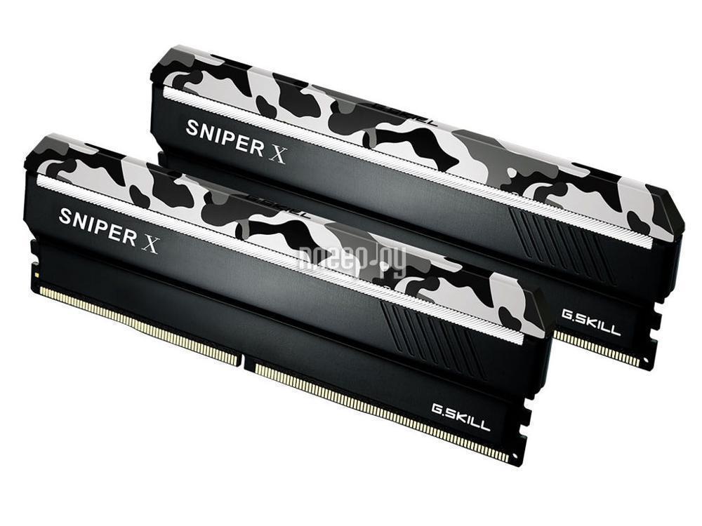 DDR4 32GB KITof2 PC-25600 3200MHz G.Skill Sniper X (F4-3200C16D-32GSXWB) CL16 RTL