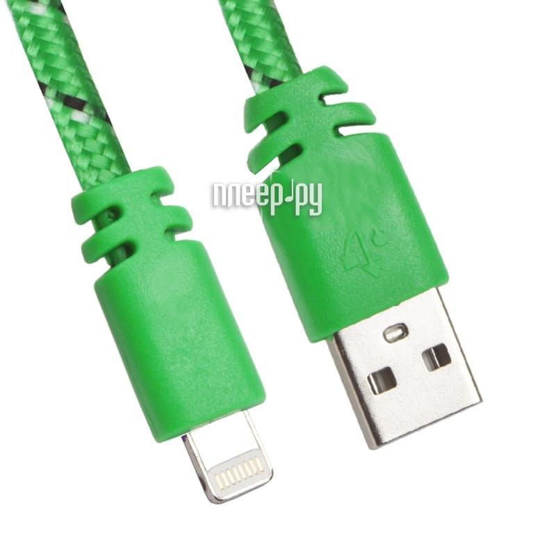 Кабель USB Liberty Project Lightning Green 0L-00030341