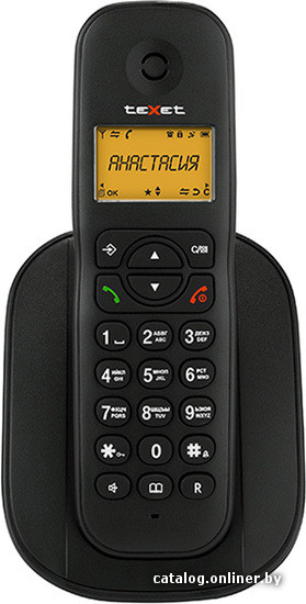 Радиотелефон teXet TX-D4505A Black RTL