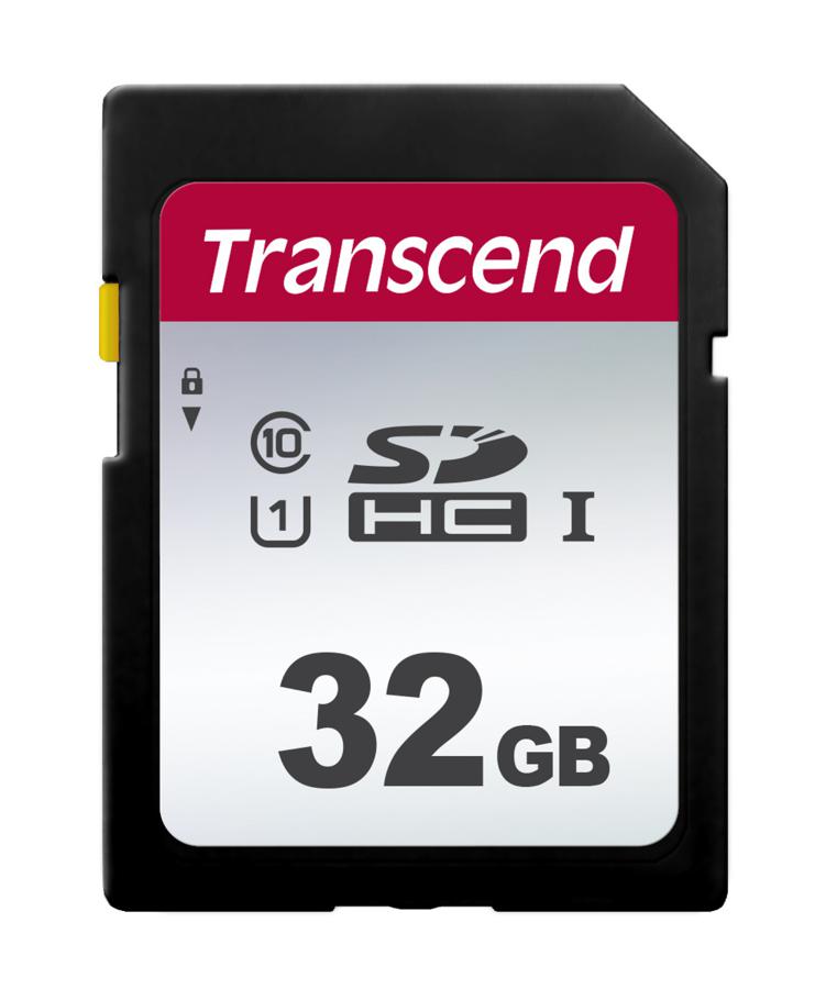 SD 32 Gb Transcend Class 10 SDXC UHS-I U3 (TS32GSDC300S) RTL