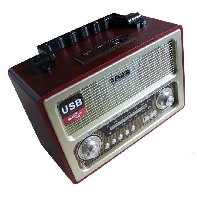 Радиоприемник Сигнал БЗРП РП-312 УКВ 64-108МГц, бат. 4*R20, 220V, акб 1400mA/h, USB/SD/microSD/AUX