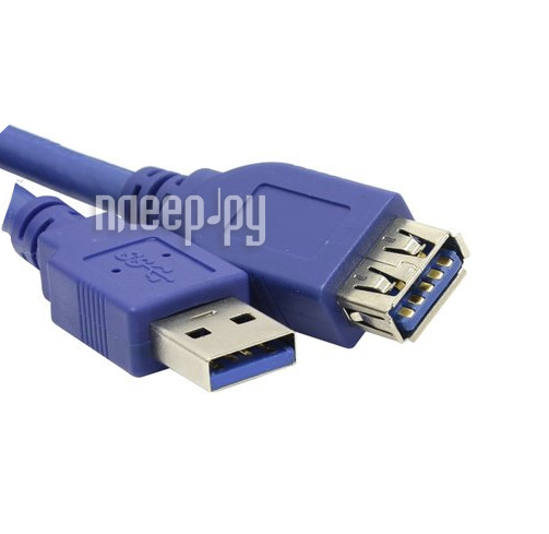 Кабель USB 3.0 A-A 5m (удлинитель) VCOM (VUS7065-5м) 