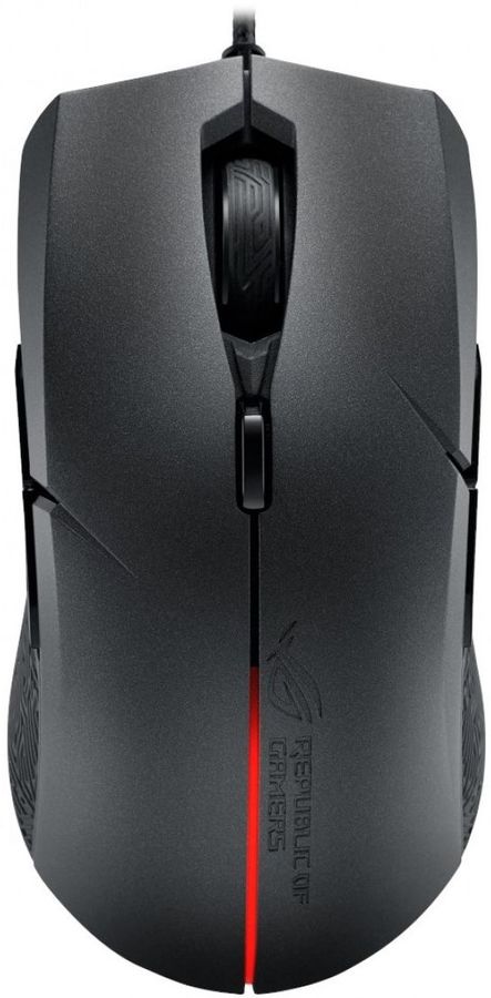 Mouse ASUS Strix Evolve Игровая мышь (8 кнопок, 7200 dpi, Black, USB, 90MP00J0-B0UA00)