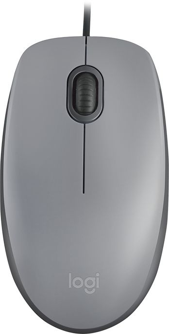 Mouse Logitech M110 Silent (910-005490) Optical Mouse USB, Mid Gray, RTL