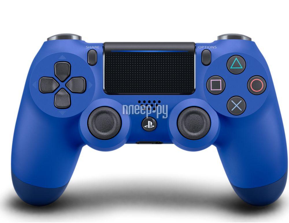 Аксессуар для PS4 - контроллер Sony Dualshock 4 v2 (CUH-ZCT2E) беспров., Blue
