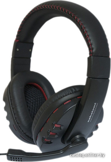 Гарнитура Nakatomi HS-T50MV black (c рег. громкости) HS-T50MV