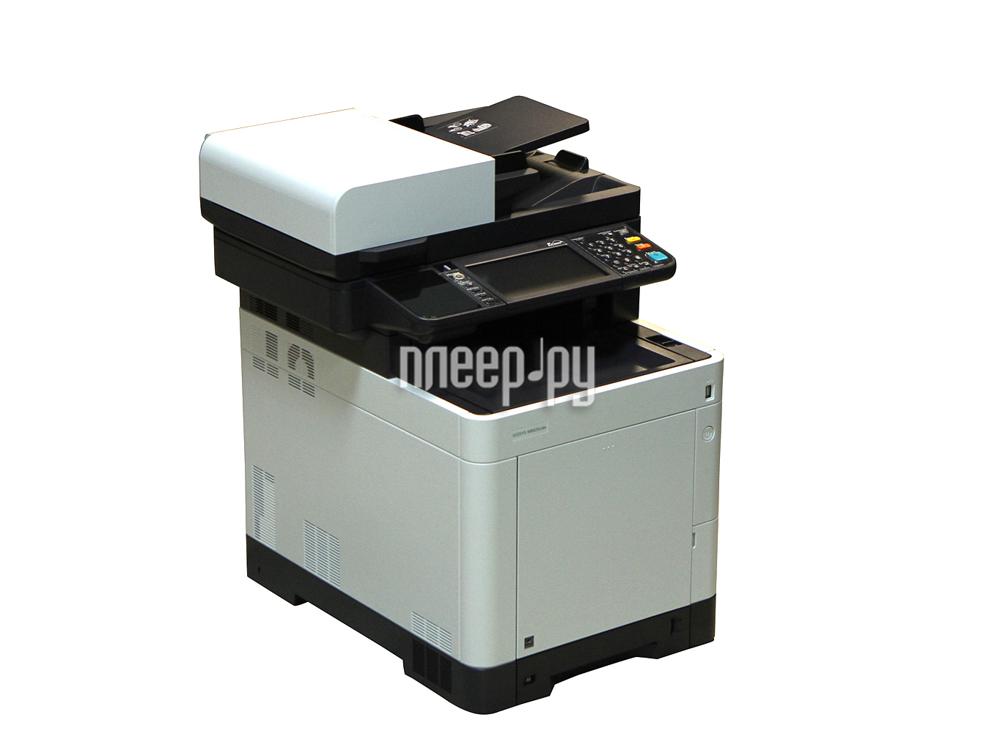 МФУ KYOCERA Цветной копир-принтер-сканер-факс Kyocera M6635cidn (А4, 35 ppm, 1200 dpi, 1024 Mb, USB, Gigabit Ethernet, дуплекс, автоподатчик, тонер) продажа только с доп. тонерами TK-5280K/C/M/Y 1102V13NL0