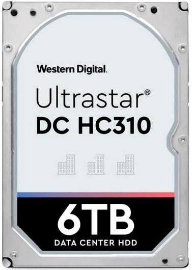 HDD 6TB Western Digita Ultrastar 7K6 HUS726T6TALE6L4 (0B36039) 6ТБ 3.5" 7200RPM 256MB SATA 512E HUS726T6TALE6L4 (0B36039)