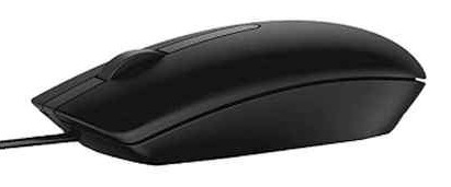Dell Mouse Optical MS116 USB (2 buttons+scroll) BLACK 570-AAIS