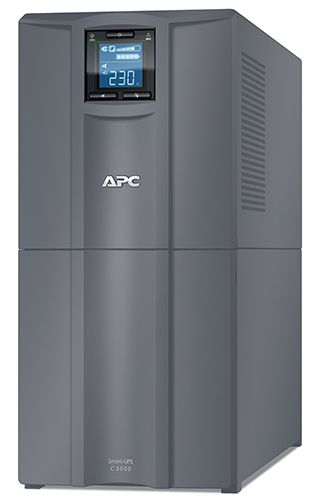 Источник бесперебойного питания APC Smart-UPS 3000VA SMC3000I-RS (2100 Вт, 8 розеток C13, 1 розетка C19), гарантия 1 год, без ПО и информационного кабеля)