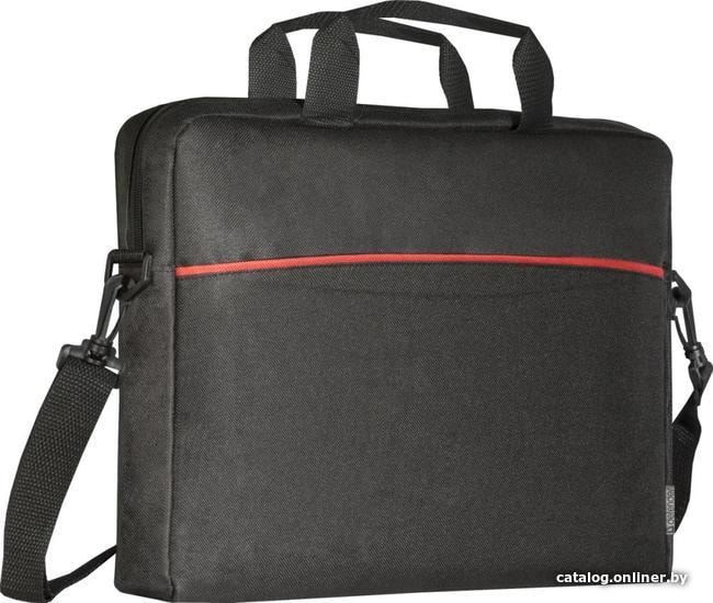 Сумка для ноутбука 15.6" Defender Lite 26083, Black-Red