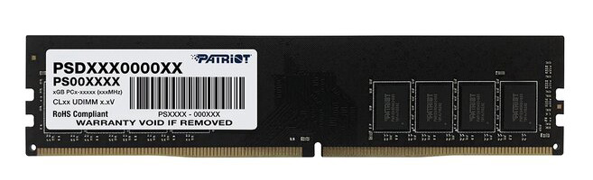 DDR4 4GB PC-21300 2666MHz Patriot (PSD44G266682) 1.2V