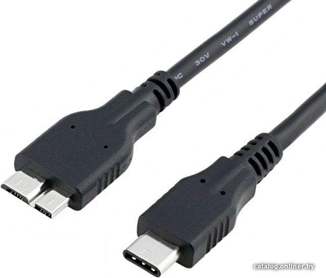 Кабель USB 3.0(Type-C)-USB 2.0 (microB) 0.5m 5bites (TC303-05)
