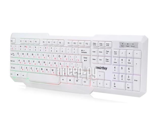 Клавиатура SmartBuy 333 (SBK-333U-W) USB, White