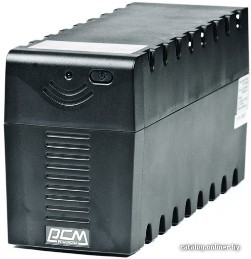 Источник бесперебойного питания Powercom Raptor, Line-Interactive, 800VA / 480W, Tower, IEC, USB RPT-800AP USB